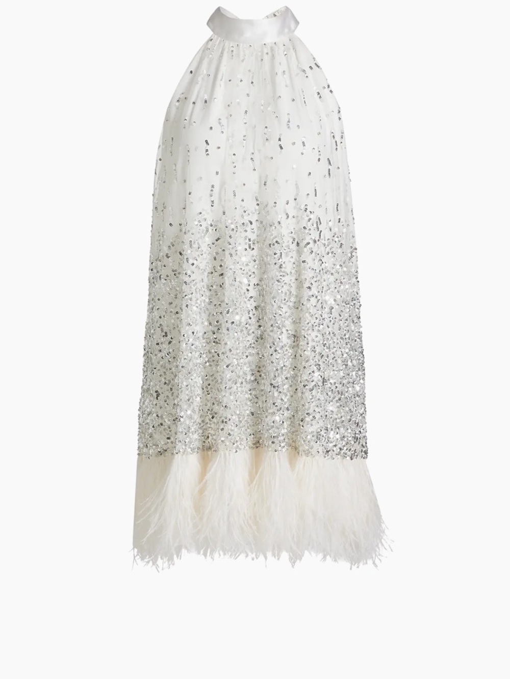 Alice + Olivia Erna Halterneck Dress
